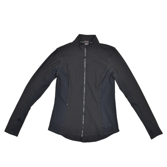 Spyder Active Women's Full Zip Black Jacket Size M Regular Full Zip Athletic - Picture 1 of 8